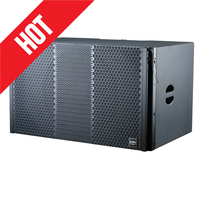 Subwoofer y Altavoz profesional, sistema de Audio, música de sonido dual, altavoces de matriz de línea pasiva de 10 pulgadas