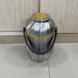 Conteneur isotherme portable en acier inoxydable 304 de qualité alimentaire, grande capacité, avec poignée, pour la maison et le bureau - Product Image 6