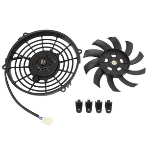 ZUQING 8 Inch Round Cooling Fan 150mm x 220mm for <b>ATV</b> Motorcycle Beach Buggy Go Kart - Product Image 2
