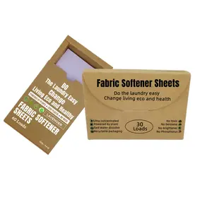 Fogli di ammorbidente per tessuti foglio per asciugatrice forniture per la cura personale fogli per asciugatrice per ammorbidente per bucato