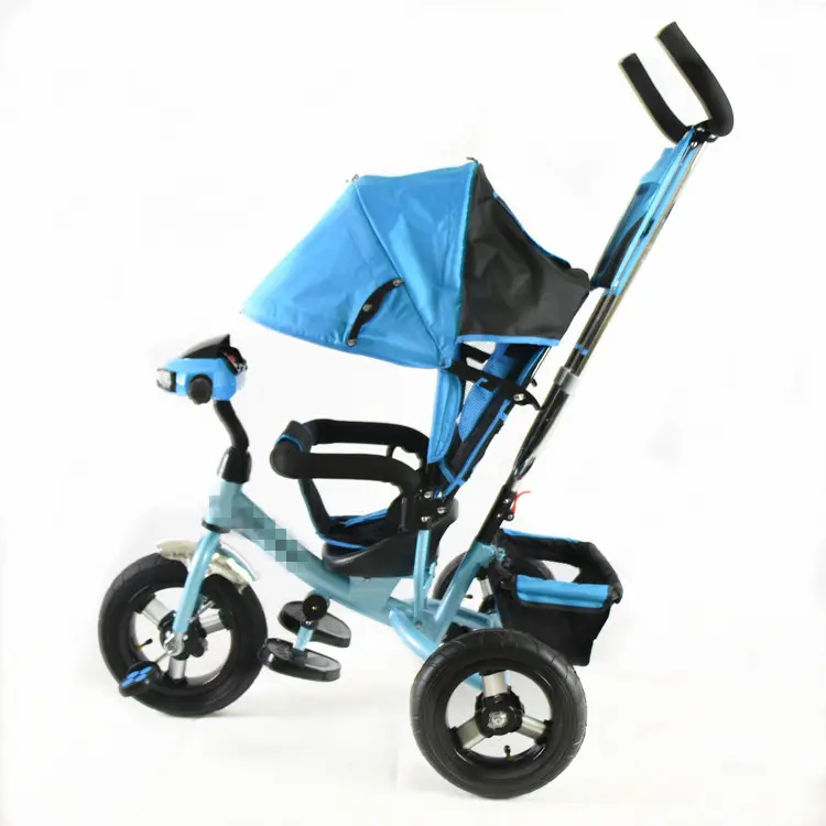 Precio barato niño pedal triciclo de niños con padres/China bebé juguetes de 3 ruedas de niño grande triciclo niños/niños de sol triciclo, bebé triciclo cochecito, comprar en línea