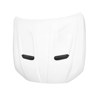 Capot ventilé en fibre de carbone blanc mat (primer) compatible avec BMW M5 G90 G99 Série 5 G60 G61 2025+ moulé par compression en métal
