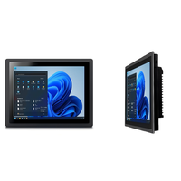 Écran tactile KDS 21,5 pouces étanche IP65 et anti-poussière, système d'affichage POS, OS Windows/Android, processeur Intel J4125 Quad-core pour