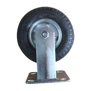 <span class=keywords><strong>6</strong></span> 8 10 Zoll Pneumatische Rutschfeste Gummi-Lenkrollen Schwenkbare Starrrollen mit OEM-Unterstützung - Product Image 3