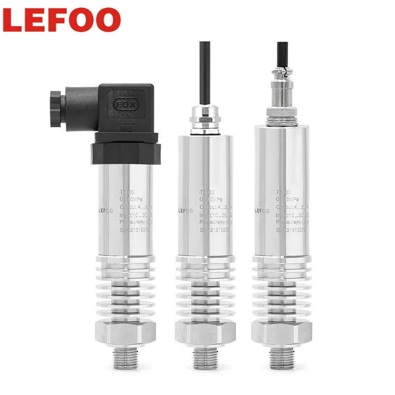 LEFOO High Temperature Pressure Transmitter 4-20mA RS485 output Pressure Sensor for heating system