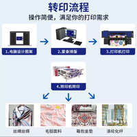Encre de sublimation de qualité supérieure 1000 ml compatible avec Epson DX5/DX7/5113/4720/Konica/Ricoh/Starfire/Kyrocera