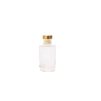 Flacon de parfum pour la maison de 50 ml, diffuseur de parfum d'ambiance, flacon en verre personnalisé de luxe, huiles essentielles d'aromathérapie, flacons de diffuseur à roseaux en gros