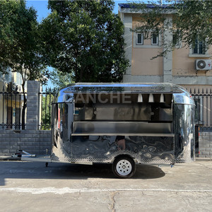 Remorque de snack de rue élégante | Extérieur fluide lisse, intérieur spacieux et modèle de vente à chaud - Product Image 6