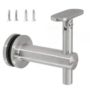 ZD Stainless Steel Glass Railing Balcony Wall Mounted Handrail Bracket