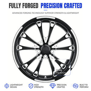 Nouvelles jantes forgées Drag Wheels 17x4.5 18x5 2.25/7.25 pouces avec déport de 25 mm, monobloc concave de course 5x120 pour Camaro SS ZL1 - Product Image 5
