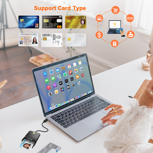 Zoweetek Loại C thông minh đầu đọc thẻ không có trình điều khiển EMV <span class=keywords><strong>cac</strong></span> ID IC chip Đầu đọc thẻ Nhà Văn tín dụng di động đầu đọc thẻ thanh toán cho điện thoại - Product Image 4