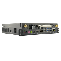 PC OPS avec GPU dédié, processeur Intel, GTX1050, 1050Ti, RTX 3050, double DDR4, M.2, SATA, DP, Type-C pour l'éducation et les entreprises