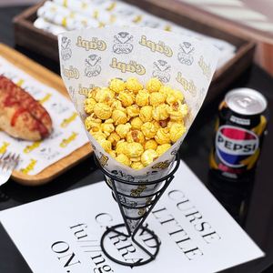 Plato de Papel Antigrasa para Barbacoa, Pollo Frito, Papel Antigrasa para Hamburguesas, Sushi, Envoltura de Alimentos, Papas Fritas, Pizza Frita - Product Image 4