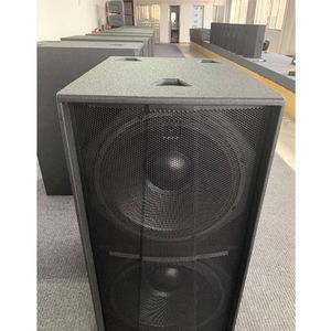 Professionnel 18 pouces double 1600W Power Bass Box Subwoofer Audio vidéo DJ système de son pour les clubs et les événements en direct - Product Image 4