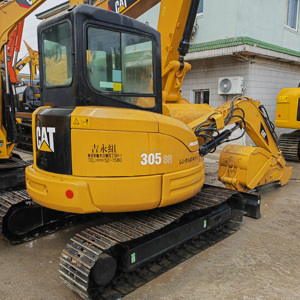 Miniexcavadora CAT 305SR de diseño compacto usada Caterpillar 305SR de 5 toneladas de segunda mano para trabajo en espacios estrechos - Product Image 1