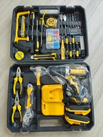 Kit de herramientas multifuncional para el hogar, kit de herramientas de combinación de Taladro Inalámbrico mecánico Craftsman, juego de herramientas de carpintería