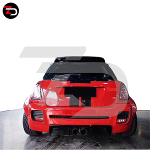 Kit Carrozzeria Stile LB per <span class=keywords><strong>MINI</strong></span> <span class=keywords><strong>R56</strong></span>, Paraurti Anteriore, Minigonne Laterali, Parafanghi, Scarico in FRP di Alta Qualità, 99% - Product Image 3