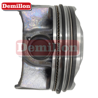 Piston de moteur Demillon 77 mm avec segments pour BMW F20 F21 N13 N18 pour Mini Cooper R56 1.6T, jeu de segments de piston 11257601181