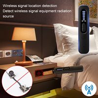 Detector X13 Antiespía, Detector de Micrófonos Ocultos, Rastreador GPS, Escáner de Señales Inalámbricas RF para Hogar y Oficina
