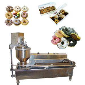 Équipement de boulangerie, machine automatique de remplissage de beignets, machine à beignets, machine à beignets automatique à une seule rangée, machine à beignets commerciale automatique - Product Image 3
