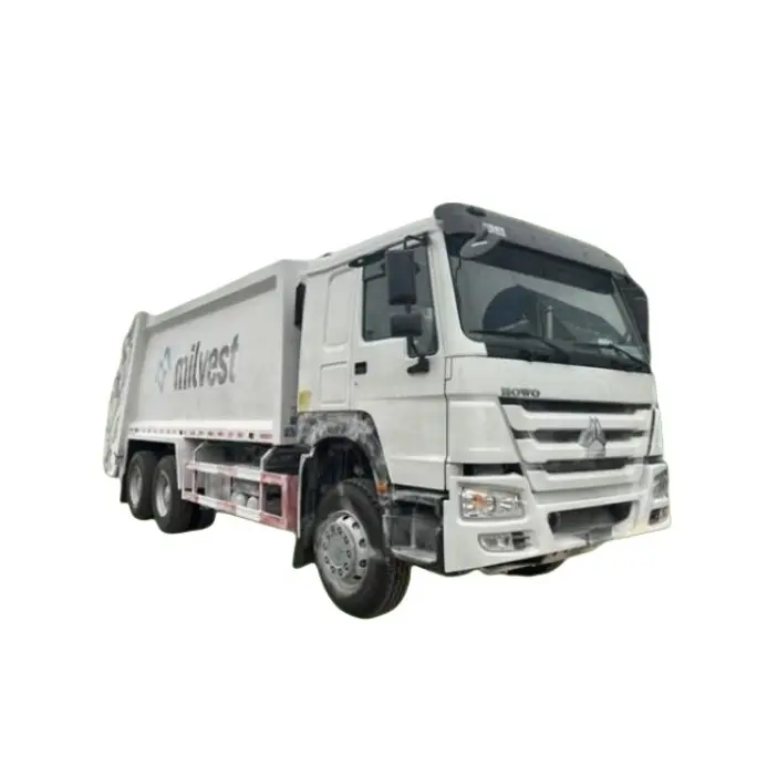 HOWO 6*4 Carbon Steel Anti-Corrosive Waste Disposal 18cbm Garbage Compactor Truck