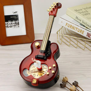 Wholesale Guitar Spinning Dancer Music <b>Box</b> Retro Decorative Ornaments Music <b>Box</b> Music <b>Present</b> - Product Image 3