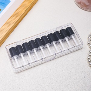 Tubos de Muestra para Brillo Labial/Tinte Labial, Capacidad de 3 ml, Tubos Redondos Pequeños, 10 Tubos por Paquete, Botella de Secado Rápido, Juego de PETG, Tubo de Muestra. - Product Image 3