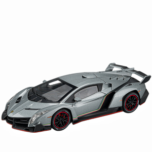 Coche modelo fundido a presión 1:24 <span class=keywords><strong>Rambo</strong></span> EVENO con sonido y luz puertas de retroceso abiertas decorar ornamento superdeportivo modelo de metal juguetes de coche - Product Image 1