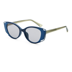 Nouvelles <span class=keywords><strong>lunettes</strong></span> <span class=keywords><strong>de</strong></span> <span class=keywords><strong>soleil</strong></span> œil-<span class=keywords><strong>de</strong></span>-chat <span class=keywords><strong>de</strong></span> créateur pour femmes, colorées et originales, protection UV400, monture en métal CP, idéales pour les blogueuses, personnalisables pour votre propre marque - Product Image 1