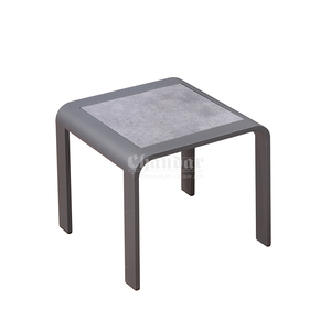 Chaise longue commerciale moderne et étanche en aluminium, chaise longue <span class=keywords><strong>inclinable</strong></span> pour le bord de la piscine avec roues - Product Image 6