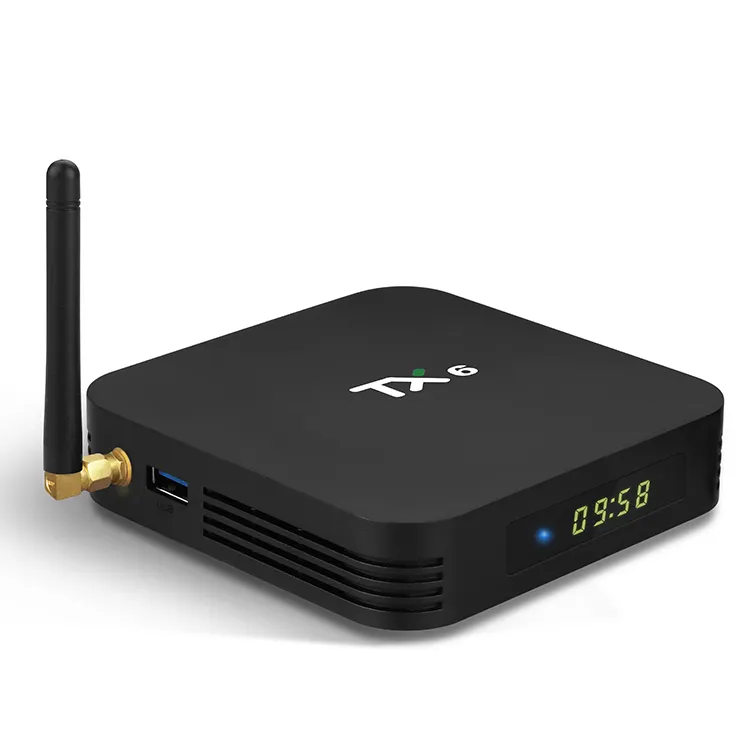 TX6 android tv box 9.0 With H6 Chip 4GB 32GB/64GB Smart TV Box Support 5G Wifi BT5.0 better than amazon fire tv stick