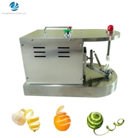Kleine fruitenschiller, mini commerciële citrusenschiller, elektrische fruitenschilmachine voor sinaasappels en citroenen