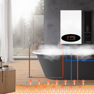 <span class=keywords><strong>Calentador</strong></span> de agua instantáneo sin tanque para el hogar, 8kw, calefacción central de suelo, caldera combi eléctrica para calefacción y DHW - Product Image 5