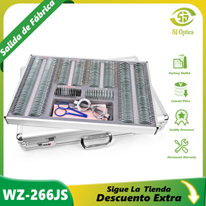 SJ Optics WZ-266JS instrumentos ópticos venda quente melhor qualidade 266 PCS conjunto de quadro de teste de metal vidro - Product Image 6