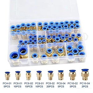 ข้อต่อลมแบบตรง PU 4/6/8/10/12 ชนิดเสียบเร็ว - Product Image 4