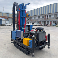Machine de forage de puits d'eau sur chenilles portable EB300LD personnalisée, prix usine, avec garantie d'un an