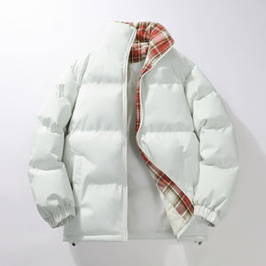 เสื้อแจ็คเก็ตผ้าแคนวาสแบบพองตัวสำหรับผู้ชายรุ่นใหม่ปี 2026 แฟชั่นสั่งทำได้  แบบ unisex  บุด้วยใยฝ้าย  ลายตัวอักษร  สำหรับฤดูหนาว - Product Image 4