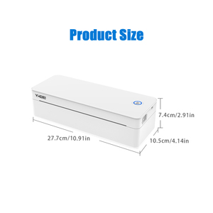 Imprimante thermique A4 mini 300 DPI avec garantie de deux ans, impression multi-format <span class=keywords><strong>PDF</strong></span>, Word, JPG, 2600 mAh, sans fil, USB, BT - Product Image 5