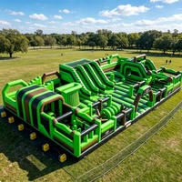 Château Gonflable Commercial avec Toboggan et Trampoline pour Enfants – Vente en Gros Direct Usine