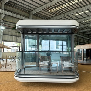 <span class=keywords><strong>Casa</strong></span> Cápsula Espacial Panorámica de Cristal, <span class=keywords><strong>Casa</strong></span> Modular Prefabricada Portátil de Lujo para Viajes, Campamentos y Hoteles - Product Image 5