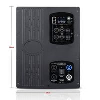 Module d'amplification actif DSP 3 voies 1500W pour subwoofer 500W+500W, égaliseur FIR pour médiums et aigus, limiteur, USB, RS485, amplificateur 3 canaux