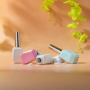 15ml Profesional Esmaltes En Gel Para Uas Logotipo personalizado Vacío Único Esmalte de uñas Botella de vidrio Pintura Gel Nail Art Set - Product Image 4