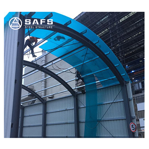 SAE perno conjunto de cubierta de techo de celosía de <span class=keywords><strong>acero</strong></span> <span class=keywords><strong>estructural</strong></span> de los edificios de coche Salida de estacionamiento - Product Image 1