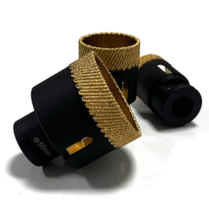 6 10 12 20 35 55 <span class=keywords><strong>60mm</strong></span> chân không brazed kim cương lõi khoan bit kim cương khô lõi khoan bit cho gạch Granite gốm sứ đá cẩm thạch - Product Image 1