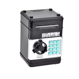 Children's Cute <b>PVC</b> Bank Toy Automatic <b>Roll</b> Money Savings Box with Password and Cartoon Music Number Pattern - Product Image 2