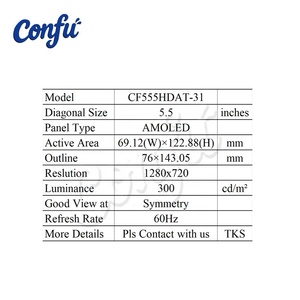 Pantalla Táctil Capacitiva IPS HD de 5.5 Pulgadas y 1280*720, Panel TP para Raspberry <span class=keywords><strong>Pi</strong></span>, <span class=keywords><strong>TV</strong></span> <span class=keywords><strong>Box</strong></span>, Módulo Portátil para Juegos de PS4 - Product Image 2
