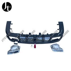 Para <span class=keywords><strong>Mercedes</strong></span> <span class=keywords><strong>Benz</strong></span> <span class=keywords><strong>AMG</strong></span> <span class=keywords><strong>GT</strong></span> GT50 GT53 4 puertas fibra de carbono estilo <span class=keywords><strong>C</strong></span> difusor de parachoques trasero de coche divisores traseros alerón trasero labio cuerpo Kit - Product Image 6