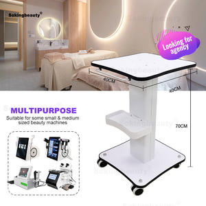 Chariot de haute qualité <span class=keywords><strong>4</strong></span> roues mobiles chariot de machine de salon de beauté de <span class=keywords><strong>spa</strong></span> facial - Product Image 5