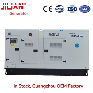 Motor Perkins 1106A-70TAG3, Fuente de Alimentación 200 kVA, Grupo Electrógeno de 160 kW, 50 Hz, Disponible en Foshan, Guangzhou, Envío Inmediato - Product Image 1