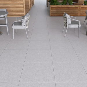 Baldosa de <span class=keywords><strong>Gres</strong></span> Porcelánico Homogéneo de 600x600x20mm, Producto de Porcelanato Esmaltado Gris, Losa Grande de 20mm, Estilo Rústico para Piso - Product Image 4